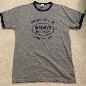 grey hershey tee